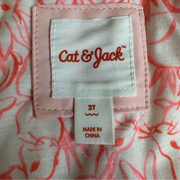 Bunny Rabbit Lined Raincoat with Ears | 2T | Cat & Jack - Picture 8 of 11